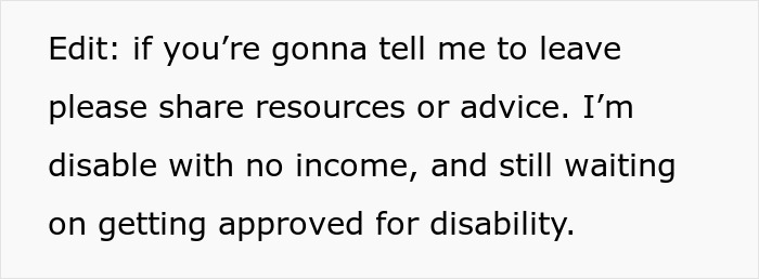 Text post about a fed up wife matching useless hubby&rsquo;s energy while seeking advice to escape marriage.