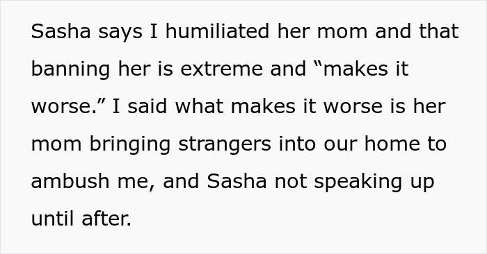 Text excerpt about an extremely religious lady trying to convert her daughter's unreligious boyfriend, causing conflict.