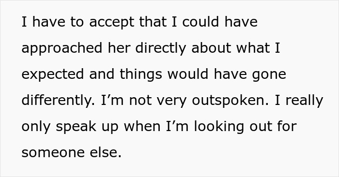 Text excerpt about groom slamming MOH for low effort and MOH clapping back by dumping bride before wedding.