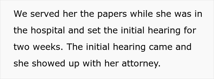 Courtroom scene showing a woman&rsquo;s award winning act questioned after evidence from husband and her BFF causes loss.