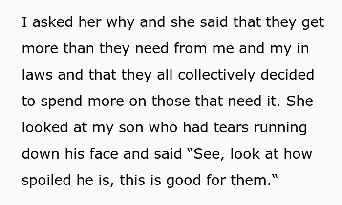 Woman Gobsmacked After Fam Refuses To Give Her &ldquo;Spoiled&rdquo; Kids Xmas Presents