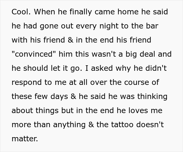 Man spirals over fiancée’s tattoo designed by ex, influenced by jealous friend to postpone wedding plans. Man spirals over fiancée’s tattoo designed by ex, influenced by jealous friend to postpone wedding plans.