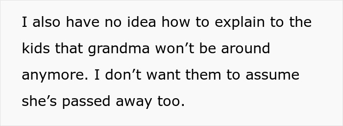 Parent struggling with how to tell kids their grandma passed away without causing confusion about others who passed away.