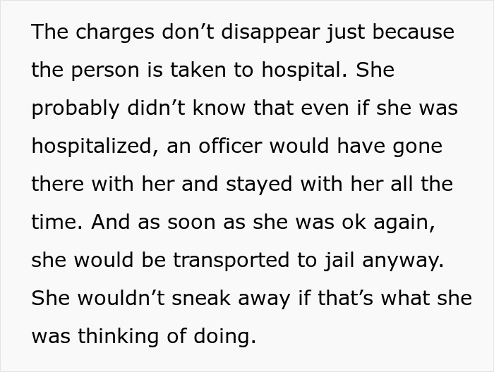 Text explaining police officer arresting his own mother-in-law for violent behavior during family drama. Text explaining police officer arresting his own mother-in-law for violent behavior during family drama.