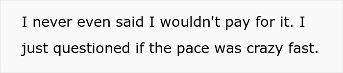 Text excerpt about questioning the pace of a relationship after a lady sends lovey-dovey texts and expects payment.