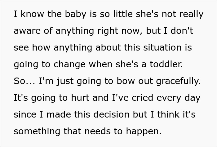 Pregnant ex situation with man jumping into hero mode offering to raise baby while girlfriend walks away from the mess.