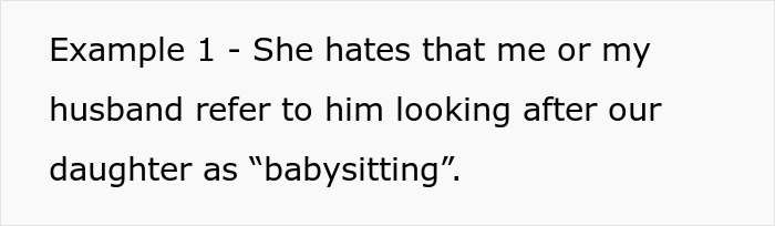 Text example about a lady insulting SIL's hubby and becoming tongue-tied when addressing her partner&rsquo;s indiscretions.