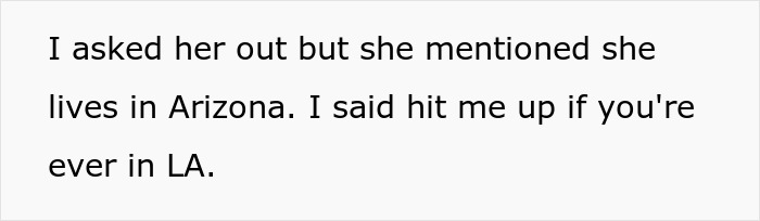 Text message conversation showing a lady sending lovey-dovey texts after meeting a guy once.
