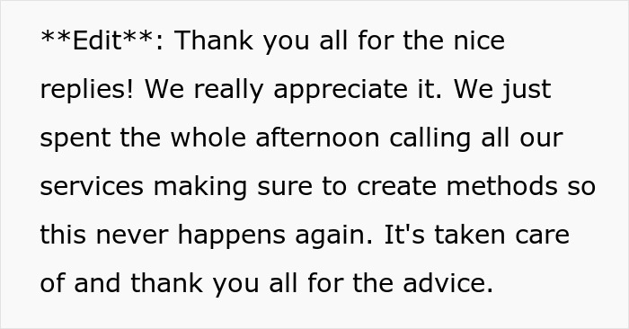 Text post about man&rsquo;s parents trying to guilt-trip couple into having kids and threatening disinheritance.