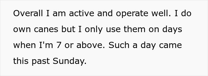 Woman films coworker after work trying to prove she&rsquo;s not actually disabled, capturing her movements and activity.