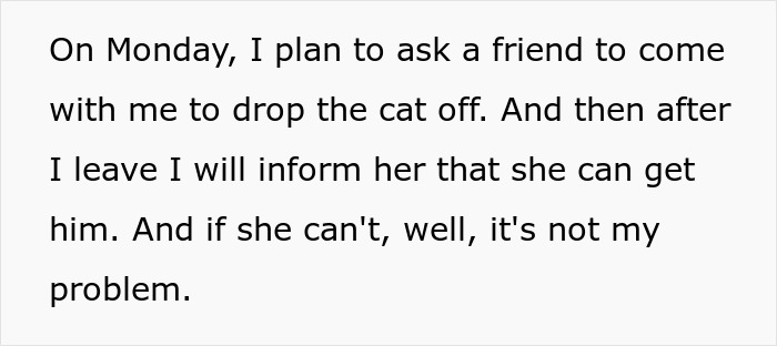 Text excerpt describing a woman planning to ask a friend for help during surgery recovery, highlighting issues with a filthy house and excessive car use. - 68