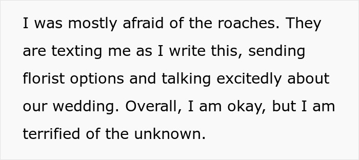 Text excerpt describing a woman&rsquo;s mixed feelings after discovering she&rsquo;s engaged to her first cousin during a family event.