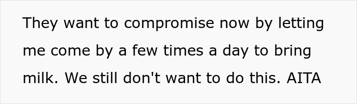 Text message discussing a cousin with cancer wanting to borrow a baby to experience motherhood, causing discomfort.