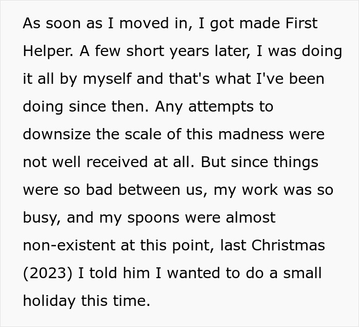 Text excerpt about wife deciding to live life like her husband, causing him to feel fuming and overwhelmed.