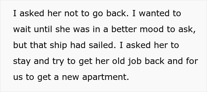 Text excerpt about a woman complaining about her sister-in-law while staying for free, with her husband annoyed. Text excerpt about a woman complaining about her sister-in-law while staying for free, with her husband annoyed.