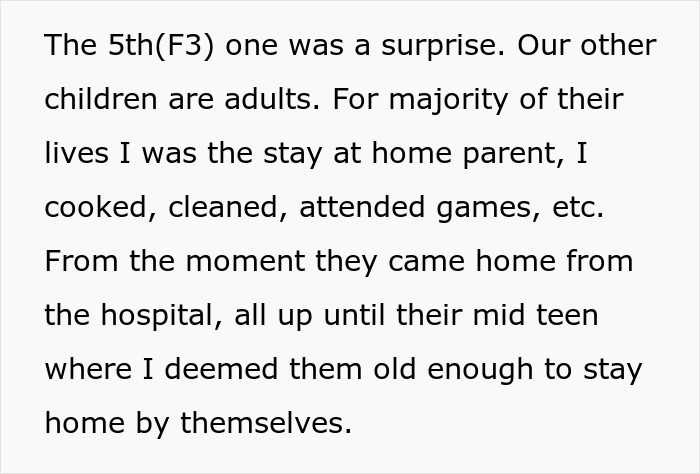 Man Annoyed After Wife Struggles With Being SAHM For 3YO, As He Did It For 25 Years With 4 Kids