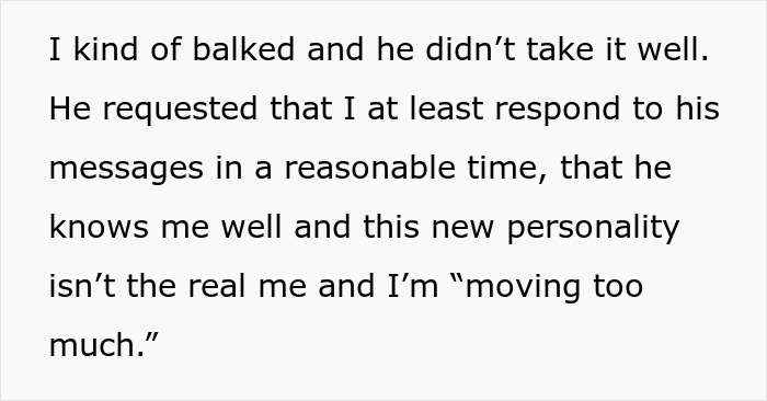 Text excerpt showing a fiancée discussing challenges and her partner demanding she stop taking medicine, regaining confidence after hitting rock bottom. Text excerpt showing a fiancée discussing challenges and her partner demanding she stop taking medicine, regaining confidence after hitting rock bottom.
