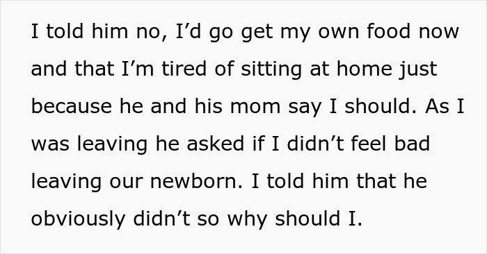 Woman Leaves Newborn With Husband After He Prioritizes His Mother Woman Leaves Newborn With Husband After He Prioritizes His Mother