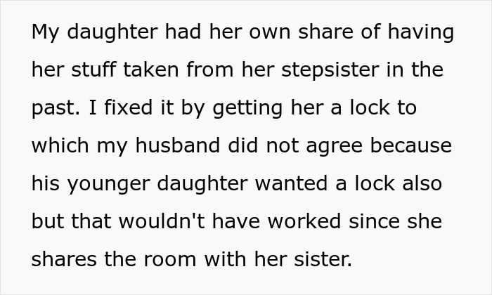 Woman Risks Her Marriage So She Could Stop Her Daughter From Sharing A Room With Stealing Stepsis