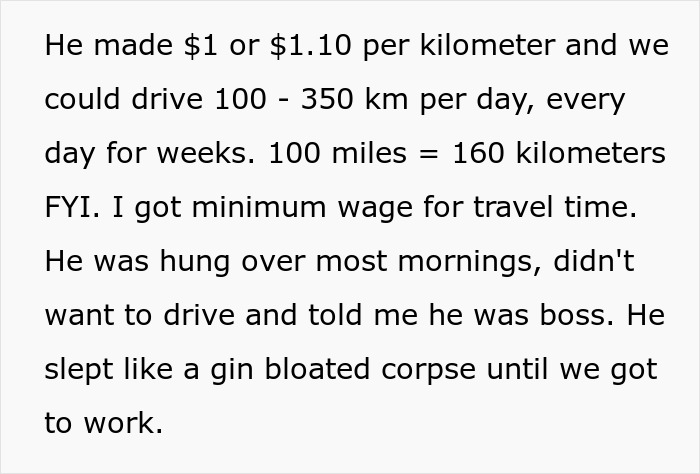 Man uses theatrics to get revenge on workplace bully, frightening him badly in an office setting.