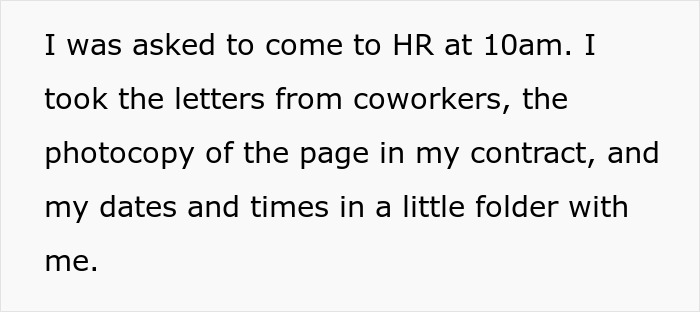 Text excerpt discussing a 28-year-old sharing cancer surgery story after coworker comments about being more plastic than Barbie.