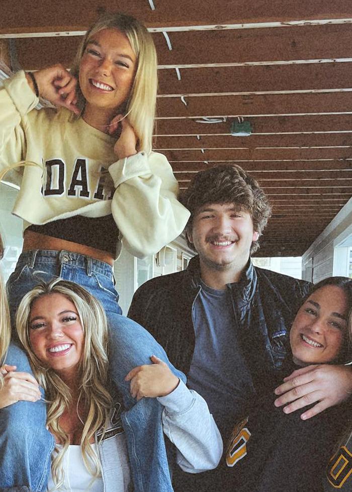 Group of young people smiling together, related to disturbing new details about Bryan Kohberger victims' final moments revealed. Group of young people smiling together, related to disturbing new details about Bryan Kohberger victims' final moments revealed.