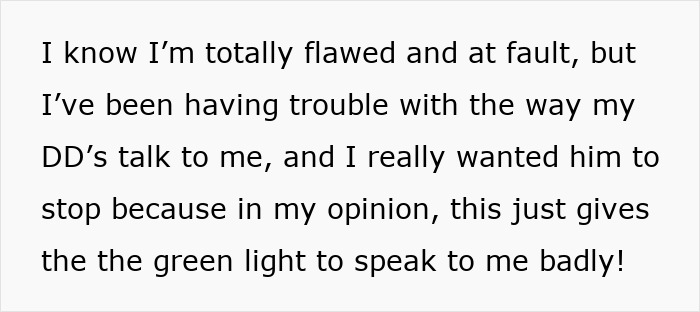 Text image showing a confession about feeling flawed and troubled by children's disrespect, tied to OCD-like hygiene anxiety issues.