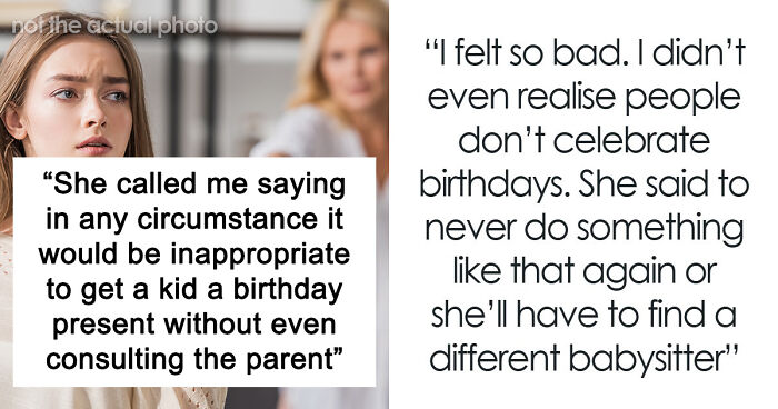 “I Had No Clue”: Babysitter Offends Mom By Buying Her Daughter A Birthday Gift Without Asking