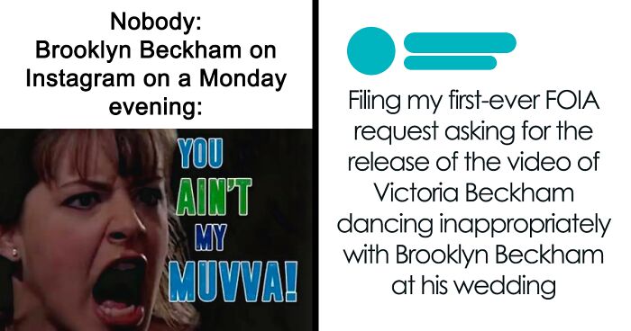 Victoria Beckham Steals The Spotlight At Son’s Wedding, People Made These 52 Memes To Cope