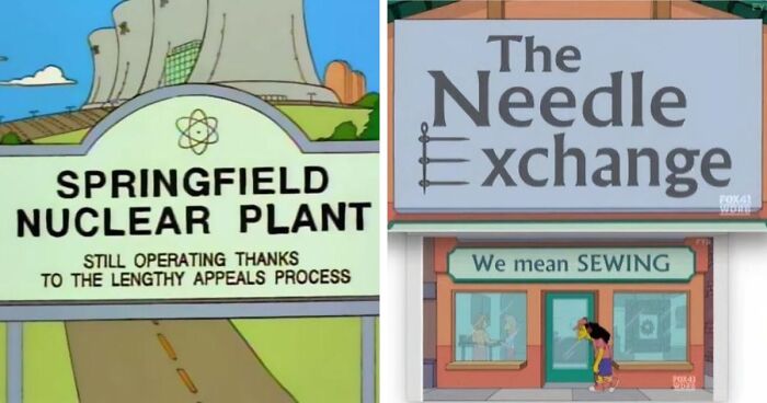 68 Times The Simpsons Featured The Best Signs