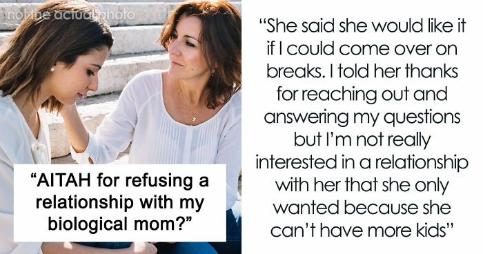 Mom Puts Baby Up For Adoption, Shows Up After 16 Years Wanting To Play Happy Family, Gets Snubbed