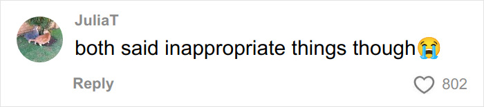 Screenshot of a social media comment about disturbing comments by Justin Baldoni exposed during testimony.