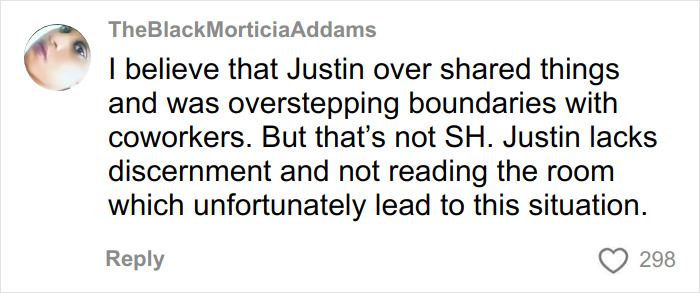 Comment on disturbing remarks by Justin Baldoni exposed during Blake Lively's driver testimony in a social media discussion.