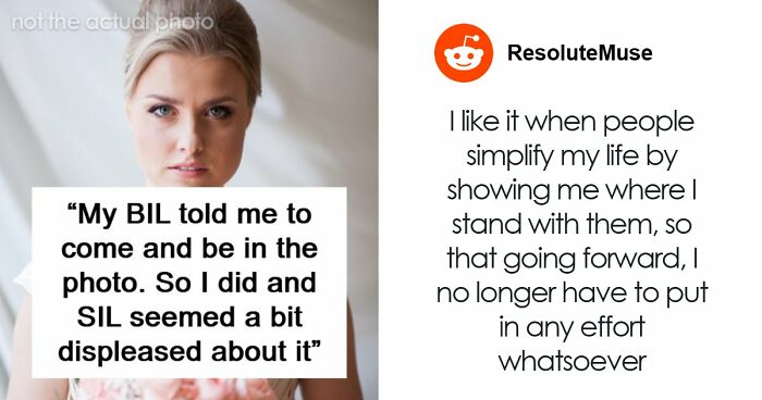 Bride Enters New Family With Drama After Deliberately Excluding Sister-In-Law From Wedding Photos