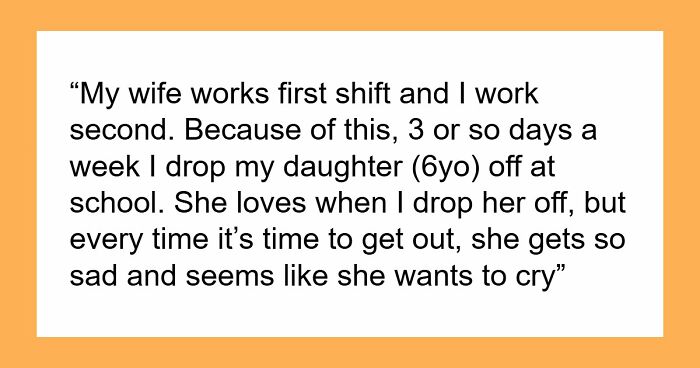 School Bans Dad From Walking Daughter To Door Because Karen Mom Felt Uncomfortable