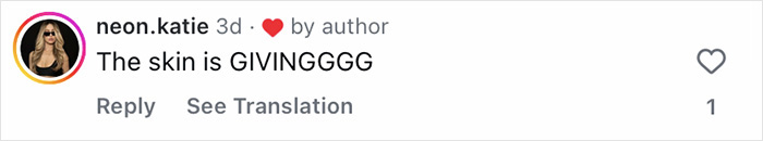 Comment on social media post praising glowing skin, highlighting celeb facialist secrets behind Golden Globes glow.