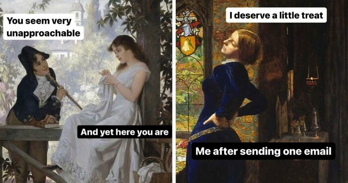 95 Hilarious Classical Art Memes That Feel Way Too Accurate For The 21st Century