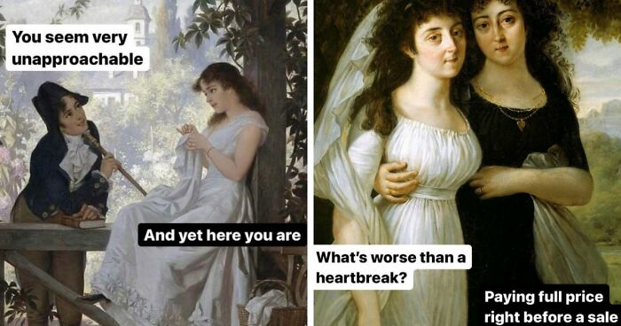 95 Hilarious Classical Art Memes That Feel Way Too Accurate For The 21st Century