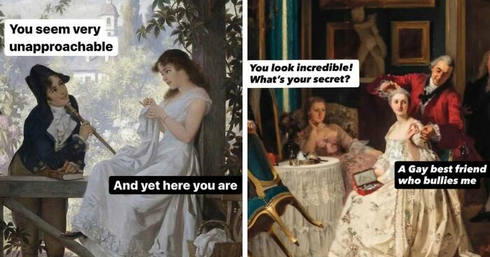 95 Hilarious Classical Art Memes That Feel Way Too Accurate For The 21st Century
