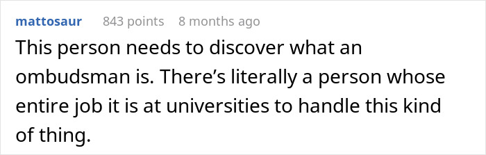 Screenshot of an online discussion where students push back after professor enforces phone rule without warning.