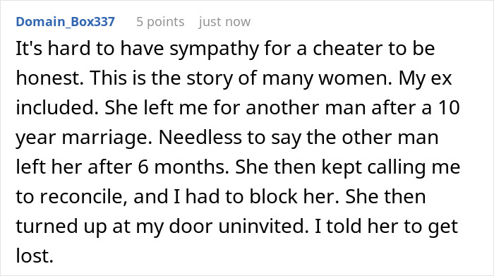 Woman admits defeat by karma as affair partner leaves her after she cheated on her husband, facing consequences of infidelity. Woman admits defeat by karma as affair partner leaves her after she cheated on her husband, facing consequences of infidelity.