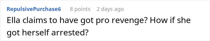 Comment on a forum discussing fianc&eacute;e&rsquo;s obsession with her bully ruining relationships and stalking behavior.