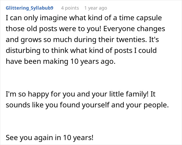 Reddit user reflecting on growth and change 10 years after breakup, discussing ex-GF&rsquo;s princess syndrome and personal loss realization.