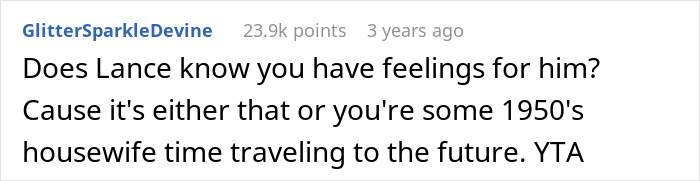 Reddit comment exchange where a woman&rsquo;s nasty comment about dressing backfires in a serious relationship debate.