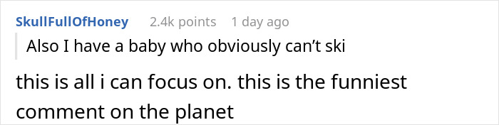 Text comment on social media expressing frustration, highlighting a DIL tired of overbearing MIL making plans secretly.