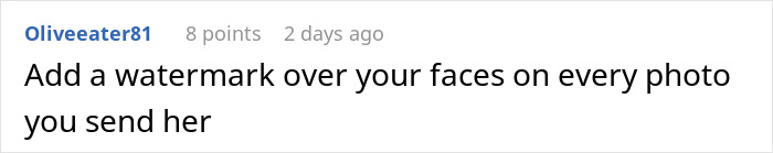 Woman looking uncomfortable while viewing AI-generated images on a digital device in a dimly lit room.