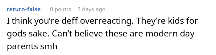 Comment on a forum discussing stepdaughters&rsquo; gift pushing woman to her limits and a viral husband conversation.