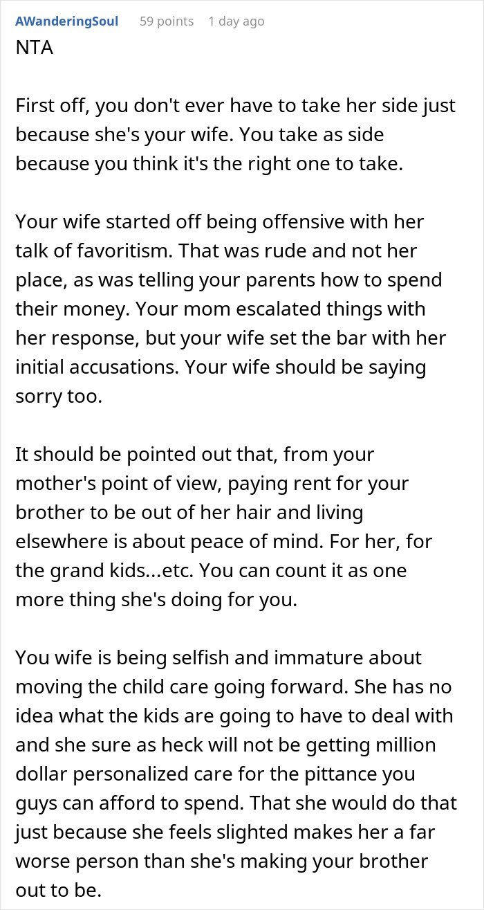 MIL Helps Couple With Childcare, Loses It After DIL Criticizes Her For Paying Her Own Son&rsquo;s Rent