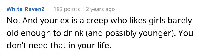 Comment on social forum about lying boyfriend who went on a trip with a female friend, warning against toxic relationships.