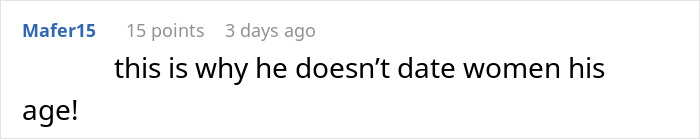 Screenshot of a social media comment criticizing a man who fails to buy his girlfriend Christmas presents, blaming the holiday timing.